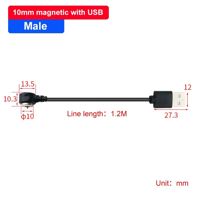 10mm Male