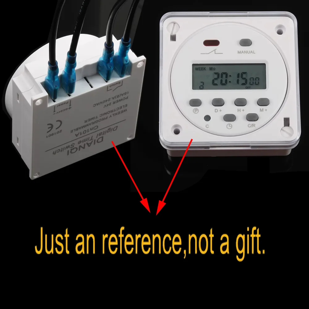 Programmable Time Relay CN101 CN101A plastic waterproof cover Digital LCD Power Timer switch protection