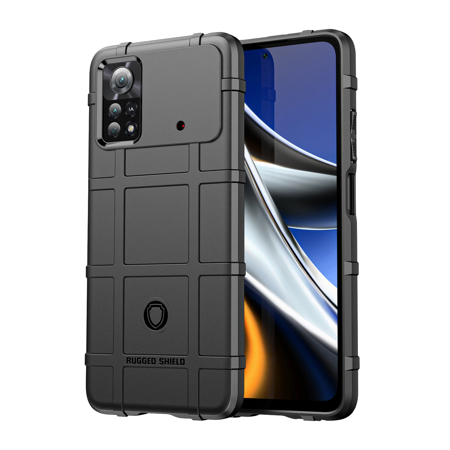 Soft Shield Anti-Knock Matte Back Cover – Enhanced Armor Phone Case