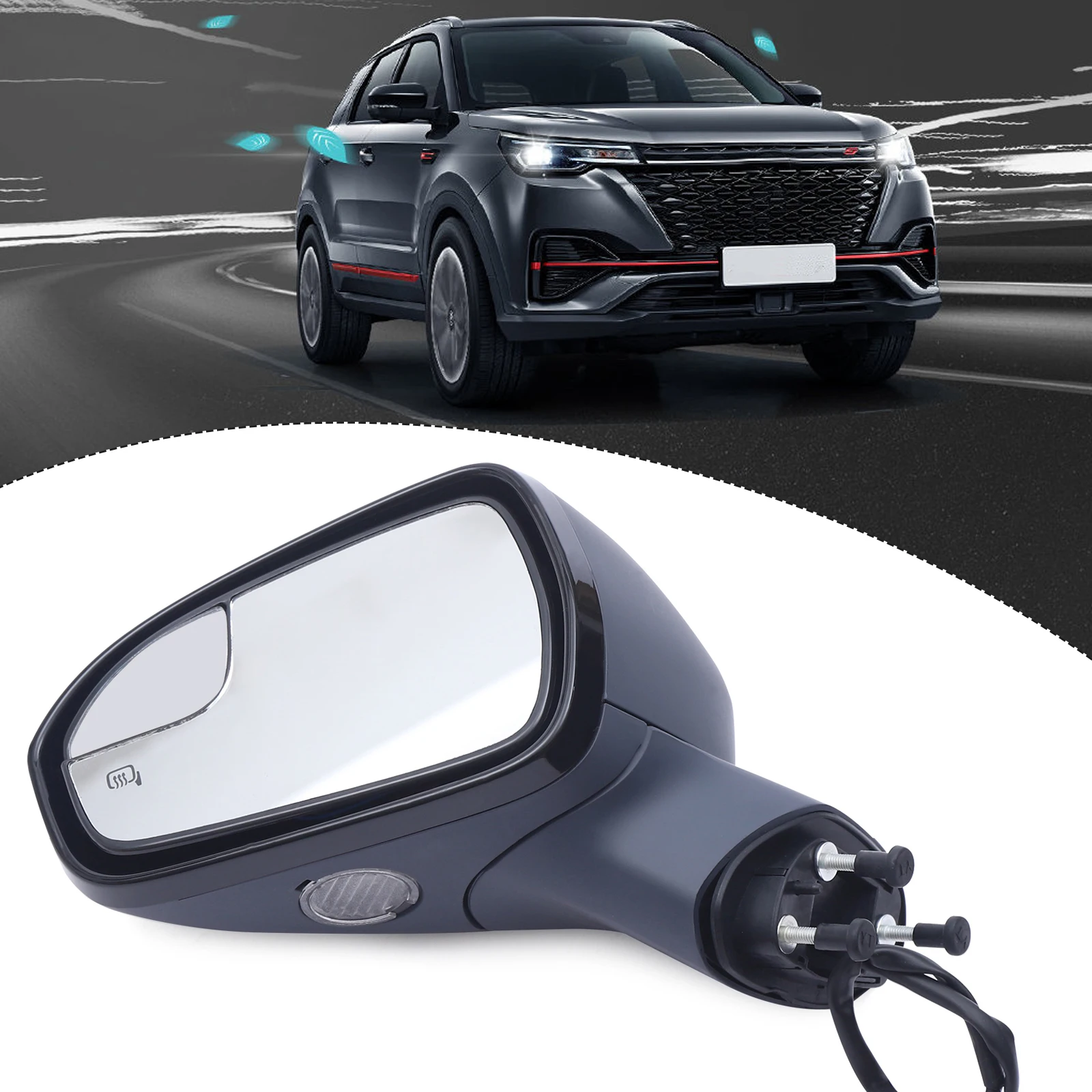 

Зеркало питания для Ford Fusion 2013-2016, левая сторона драйвера, Ручная Покраска