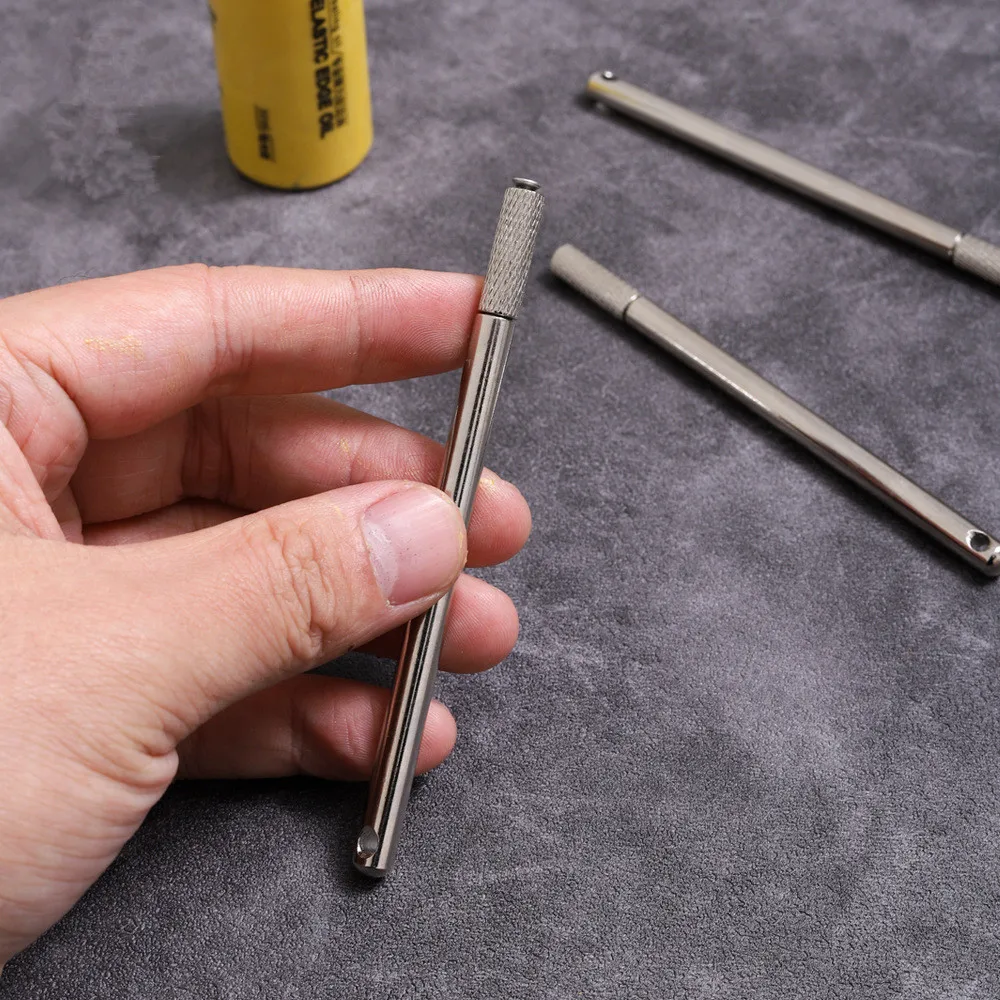 DIY Leathercraft Side Oil Paint Roller Applicator Leather Dye Painting