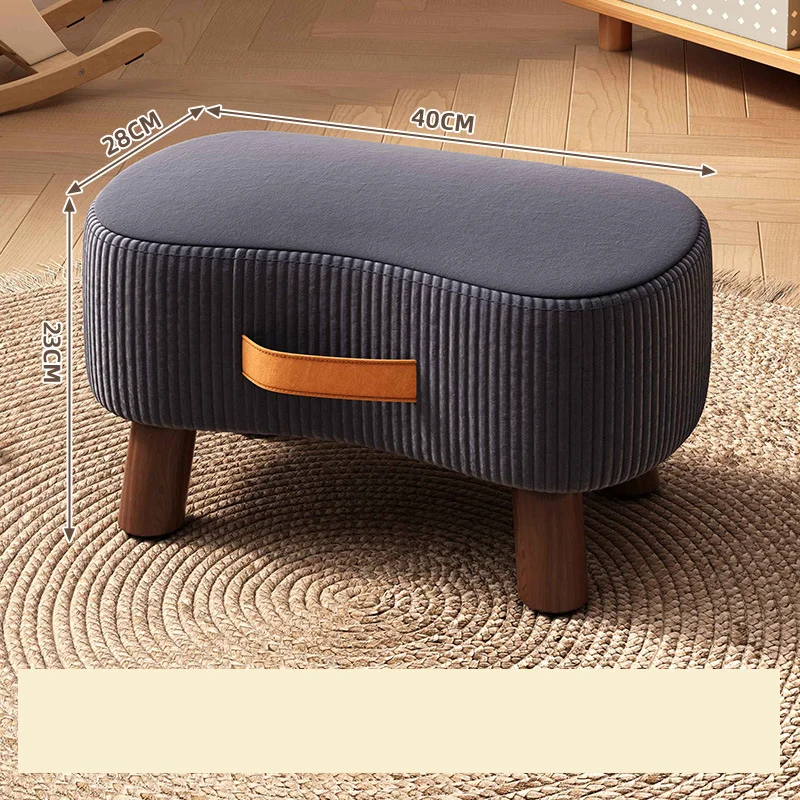 Small Stool, Simple Shoe Changing Stool, Living Room Sofa, Footrest Stool, Coffee Table, Small Low Stool, Soft Bag, Small Chair