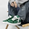 2025 Fashion Green Men's Canvas Shoes Big Size 45 Spring Comfortable Casual Shoes Men Espadrilles Flat Canvas Sneakers For Men 3
