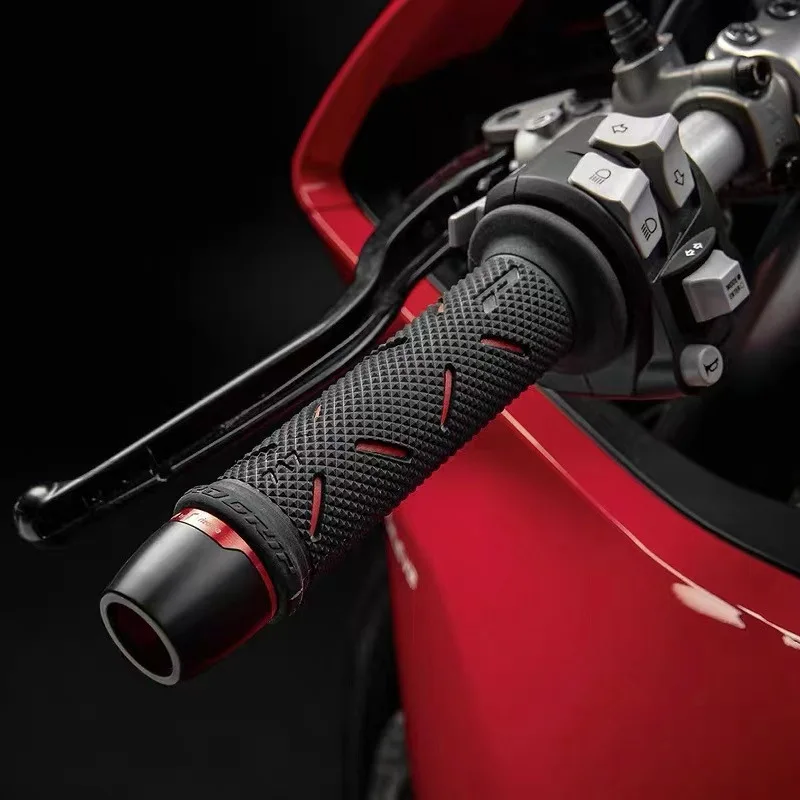 Universal Motorcycle Handlebar Grips - 22MM Rubber Modification Accessories