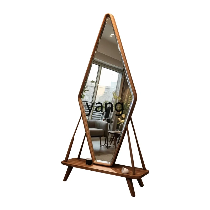 

L'm'm Full-Length Mirror Floor-Standing Home Luxury Italian Light Luxury Changing Mirror Large Retro