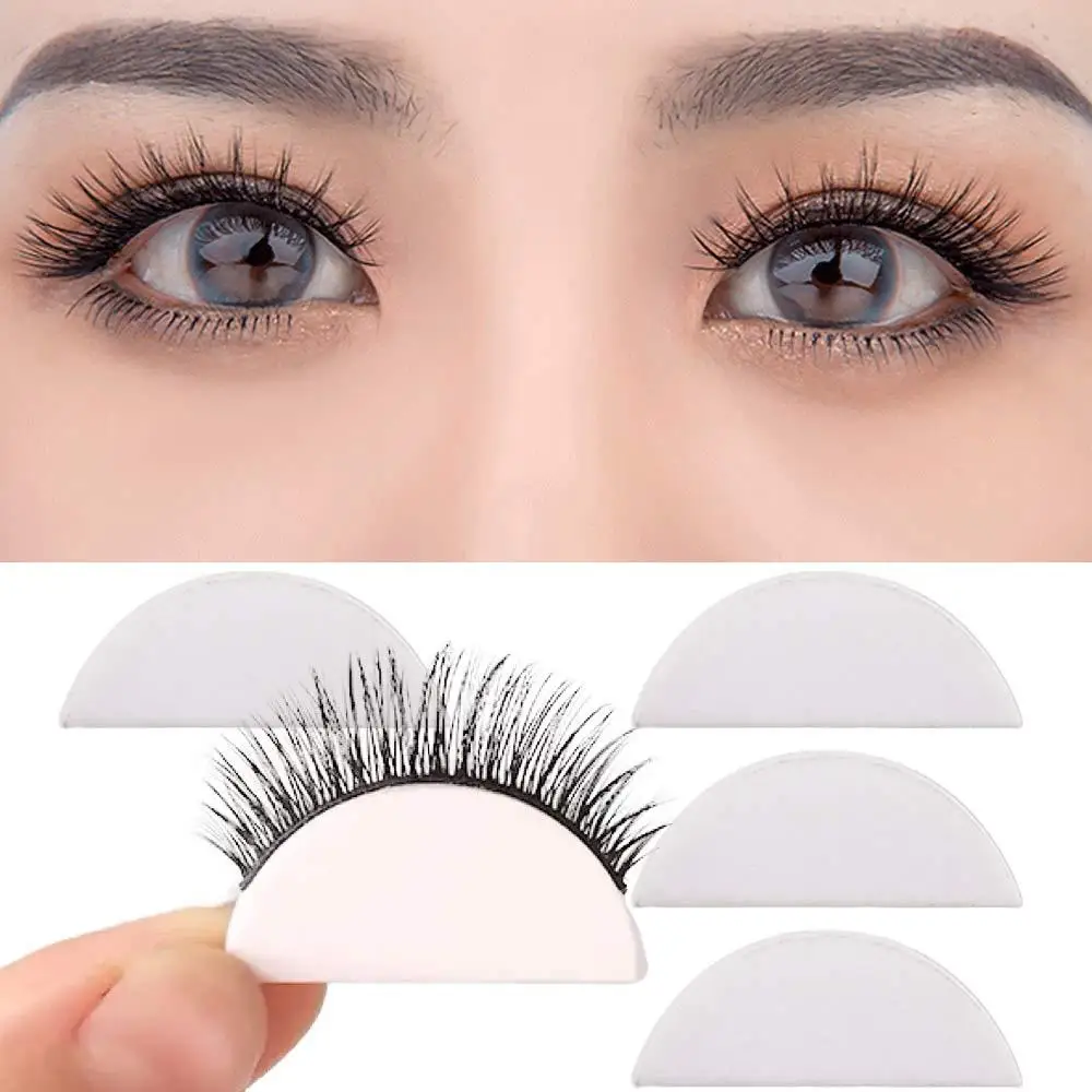 

Tools Try On Model Head Eyelash Extension Training Fake Lashes Holder Eyelash Display Tray False Eyelash Display Board