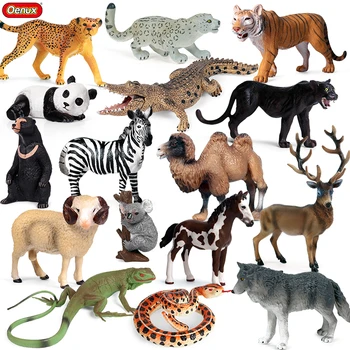 Simualation Wild Animals Model Action Figures Toy