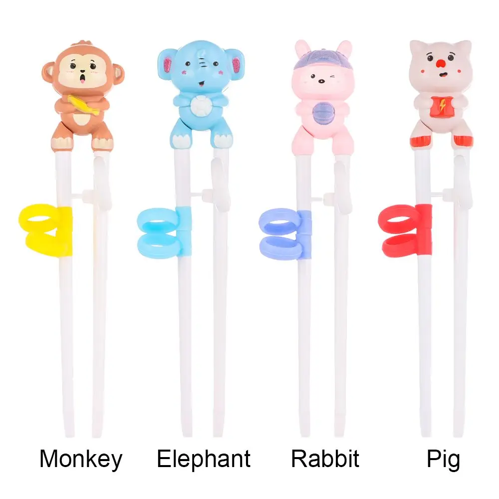 Cute Cartoon Learning Chopsticks Training Chopsticks Beginner Chopstick Kids Eating Helper Tableware