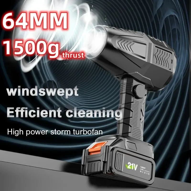 Xiaomi Air Thrust Brushless Turbo Jet Fan Powerful Air Blower Handheld Violent Fan Jet Blower Car Wash Snow Removal Air Dryer 2