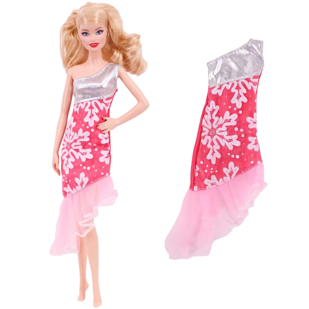 1 Pcs Pink Barbies Doll Clothing,Fashion Coat,Pants,Dress, For 30Cm And 11.8 Inch Dolls,Gift,Barbies Accesories,Miniature Items