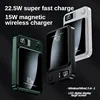 Xiaomi 100000mAh Power Bank Magnetic Wireless 22.5W Ultra Super Fast Charging Magnetic Power Bank For Iphone Samsung Huawei 2