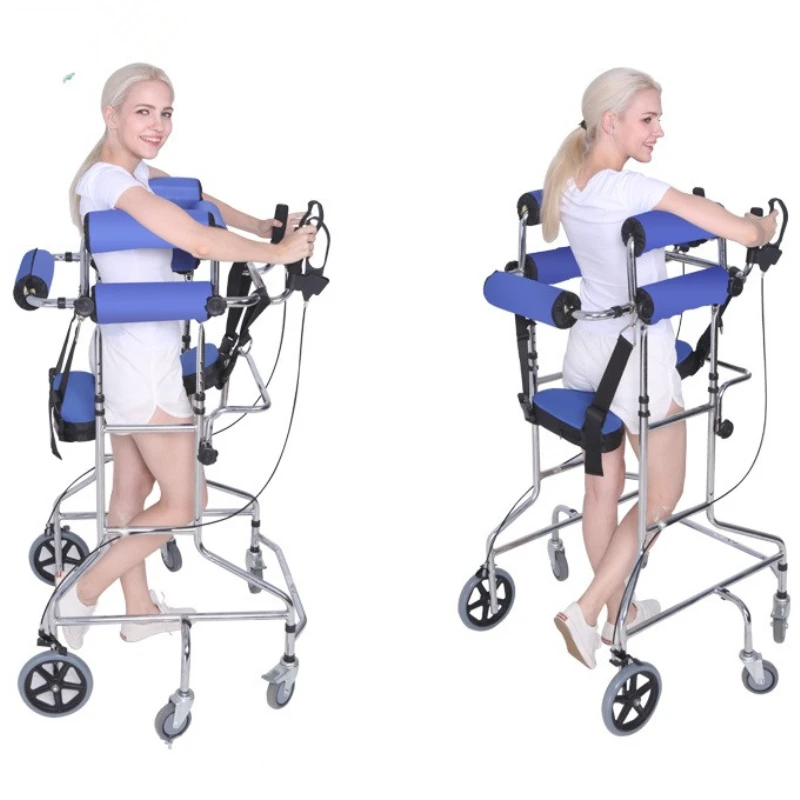 High quality disabled and elderly walker hemiplegia walking aid  rehabilitation therapy exercise equipment - AliExpress