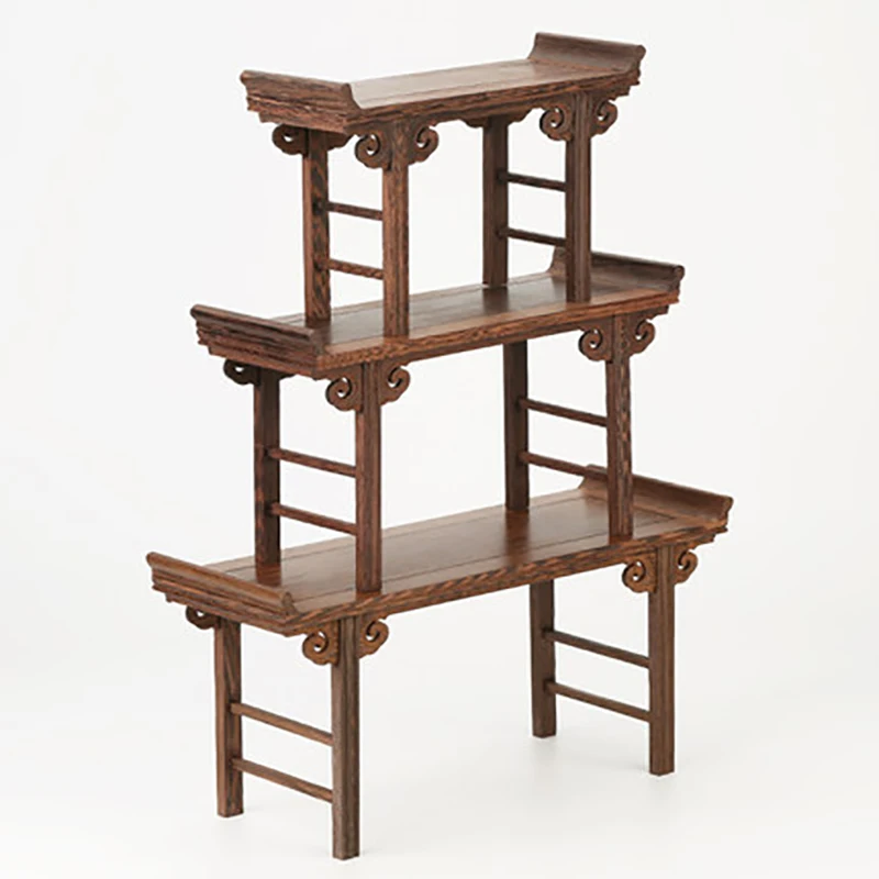 Natural Solid Wood Base for Figurines Statues, Stone Ornaments, Crafts Wooden Pedestal, Display Stand, Teapot Pot, Plate, Vase B