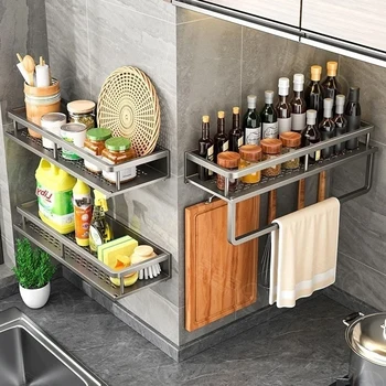 Wall Kitchen Storage Rack 1