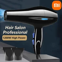 XIAOMI Hair Dryer Professional 1200W/2200W Gear Strong Power Blow Hair Dryer For Hairdressing Barber Salon Tool Hair Dryer Fan 2