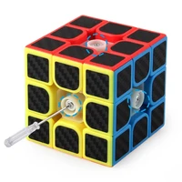 Meilong Carbon Fiber Cube 2x2x2 3x3x3 4x4x4 Pyramid Skew SQ1 Megaminx Puzzle For Beginners and Professionals 2
