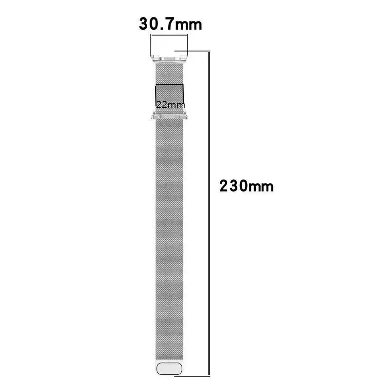 Stainless Steel Milanese Loop Magnetic Watch Band