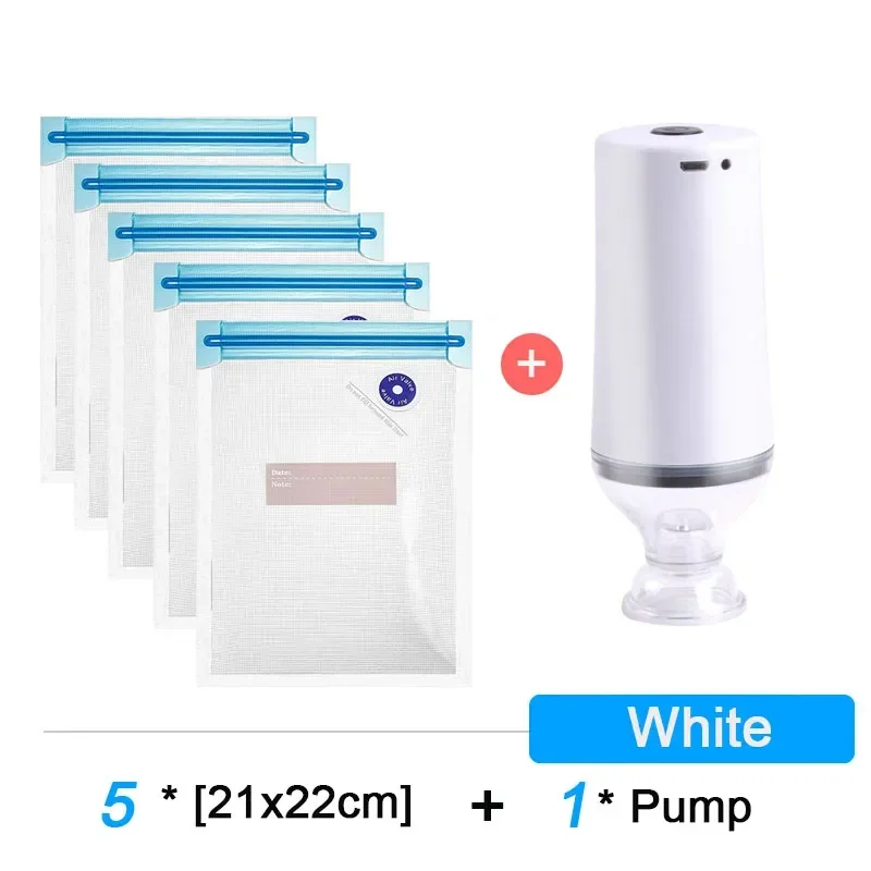 5pcs Bags-Pump set