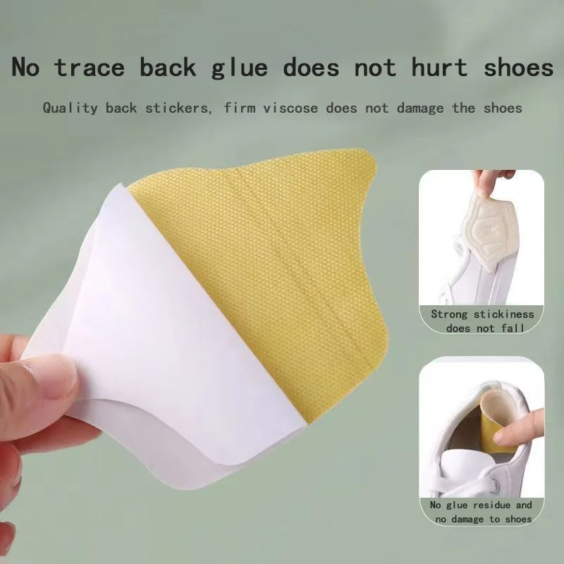 Shoe Pads Anti Wear Heel Insoles Patch Unisex Cushion Pads Feet Care Protector Adhesive Back Sticker Shoe Insert Insole shoe insoles shoe heel pads shoe protector