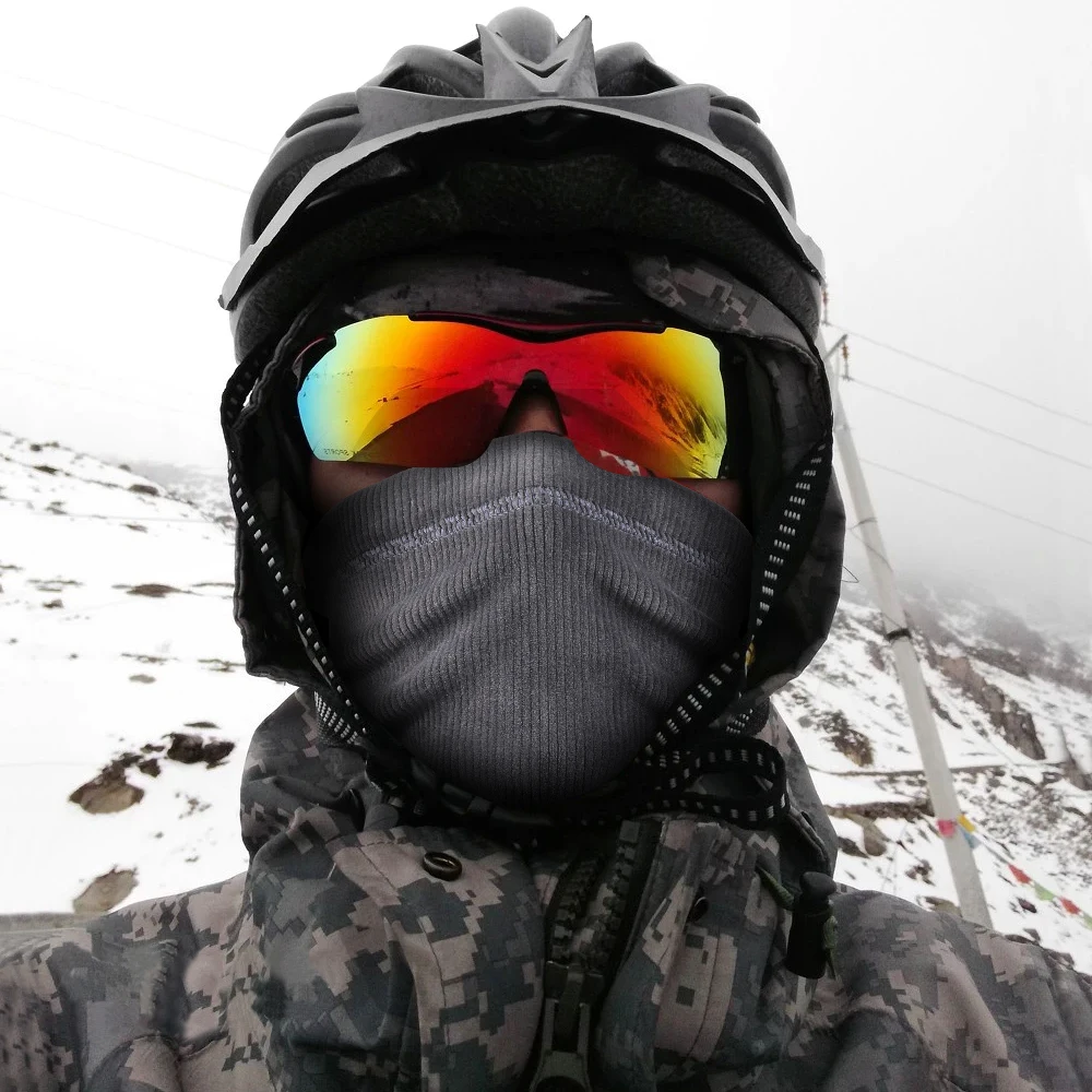 Winter Warmer Fleece Bandana Thermal Half Face Mask Outdoor Sports Cycling Hunting Skiing Hiking Biker Snowboard Men Women Scarf