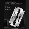 Razor Stainless steel double-blade Razor Razor Razor Old fashioned razor manual shaving for men 6