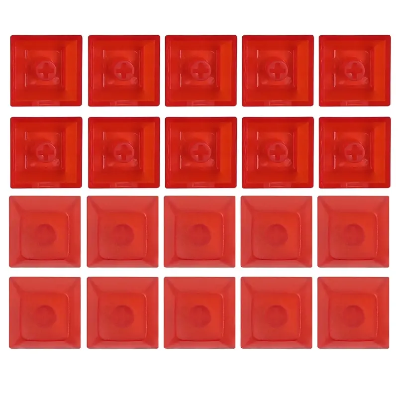 20PCS DSA 1U Keycap Set PBT Blank Keycaps DSA Profile 1U Height Keycap Set For Gaming Mechanical Keyboard image 14
