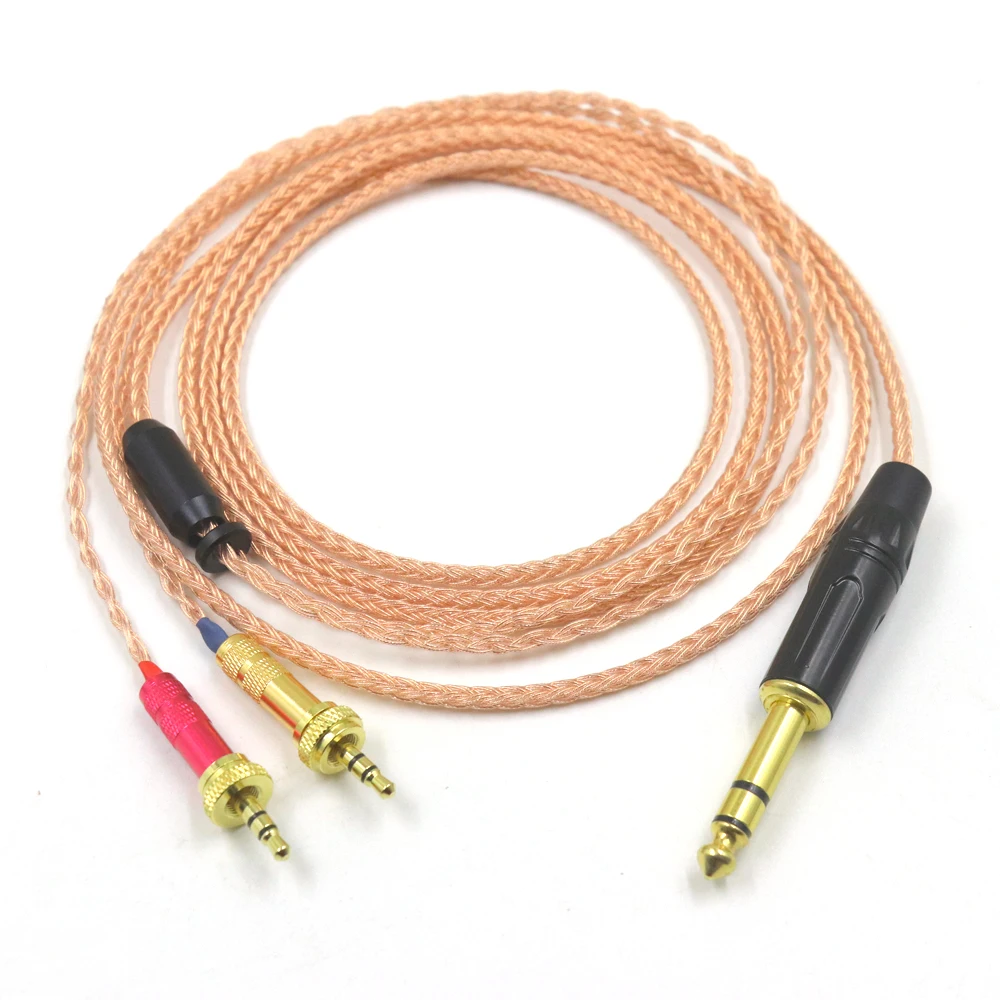 Cavo Di Aggiornamento Per Cuffie Placcato Argento Occ A 16 Core A Sony Mdr-Z1R Mdr-Z7 Mdr-Z7M2 Con Vite