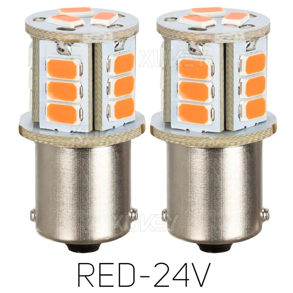 ตัวเลือกสินค้า หลอดไฟ LED ย้อนกลับ 24V สำหรับรถบรรทุกและแคมป์เปอร์
