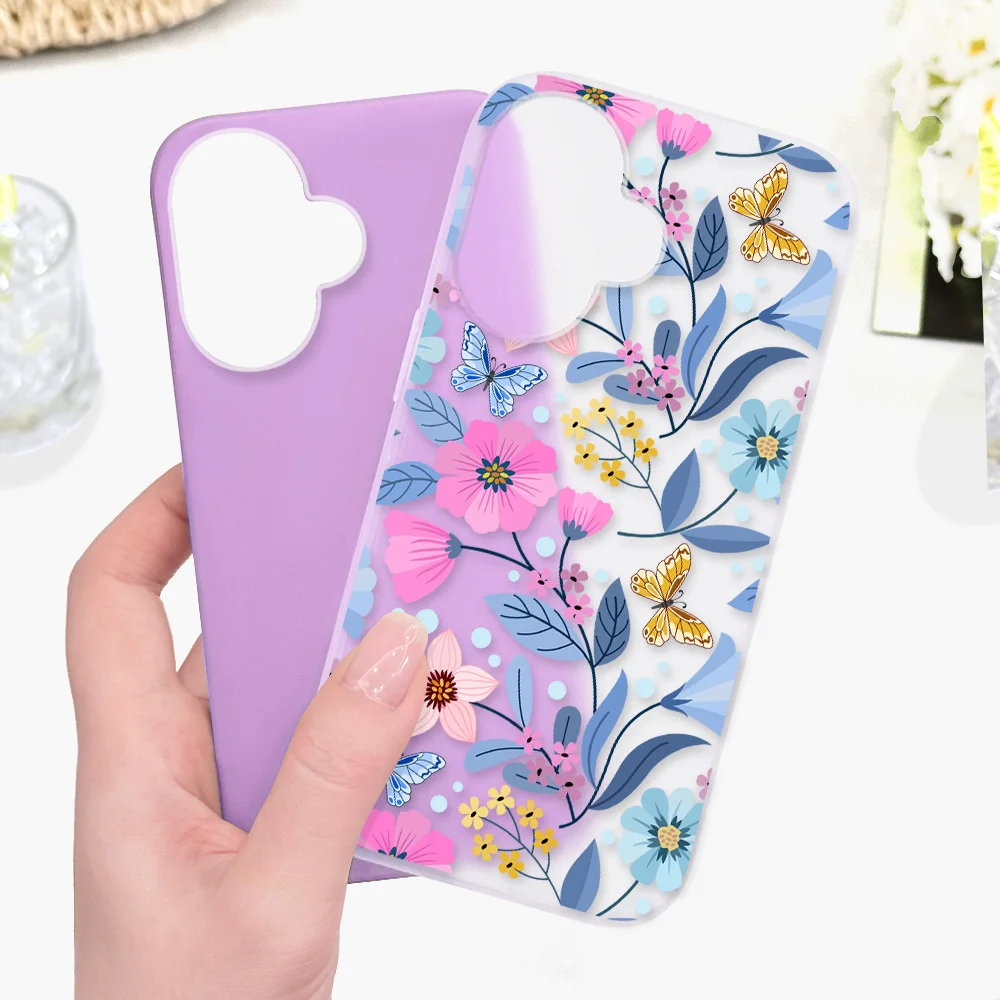 Candy Colored Bright Flowers Phone Case