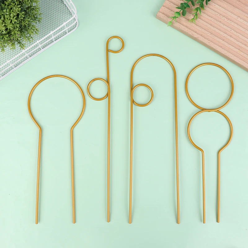 1PC Climbing Plant Trellis Plant Support Garden Stake Stand Climbing Rack Iron Flower Trellis Frame Stand Holder Garden Decor