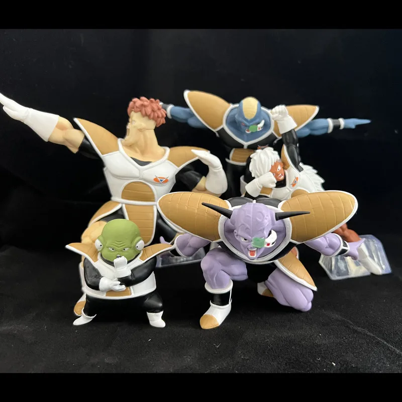 

Dragon Ball Z Ginyu Force Action Figures Jeice Guldo Ginyu Recoom Burter Anime Figure PVC Figurine Model Collection Toy Gift