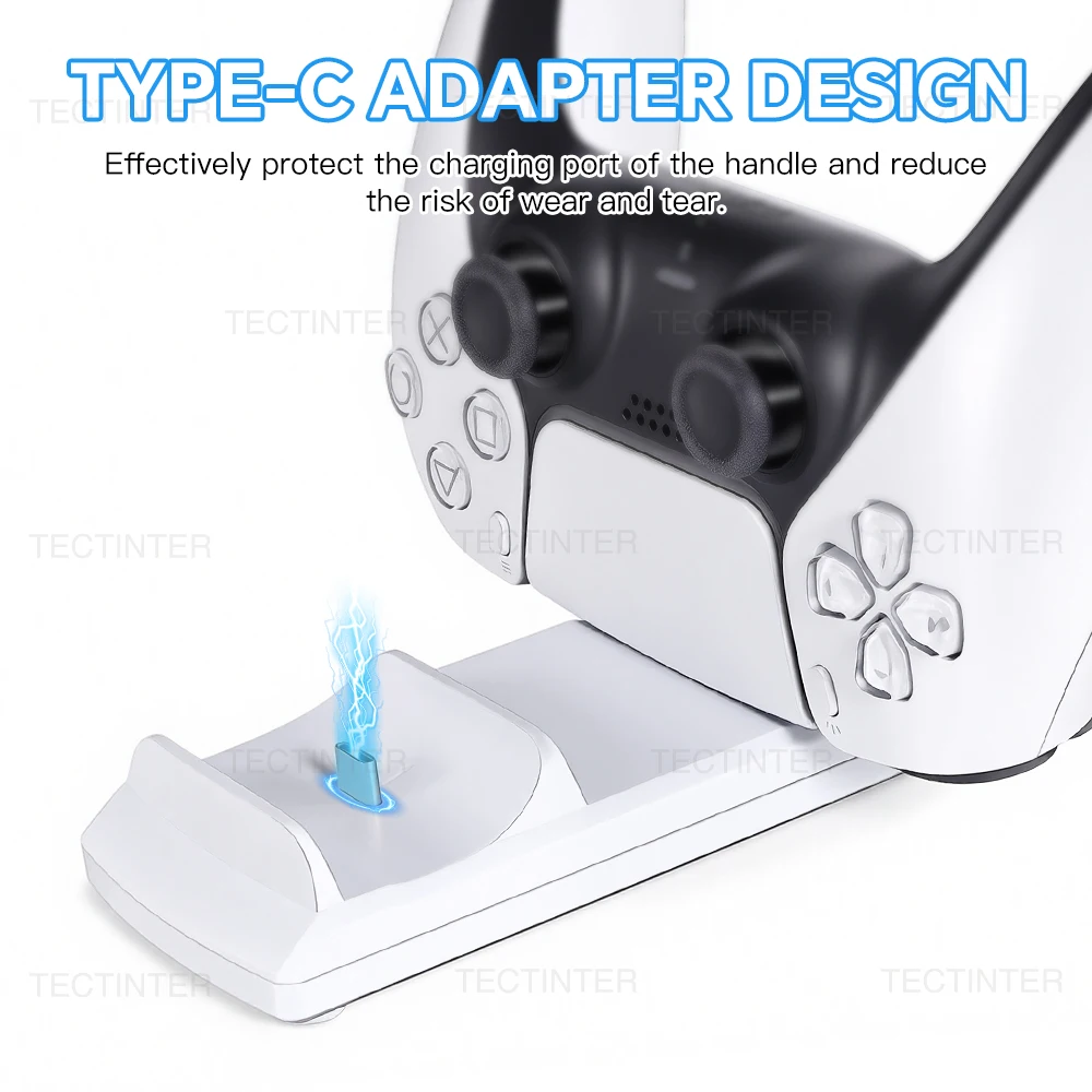 Rapid Charge Dock for PS5 Wireless Controllers - Gaming Accessory Station