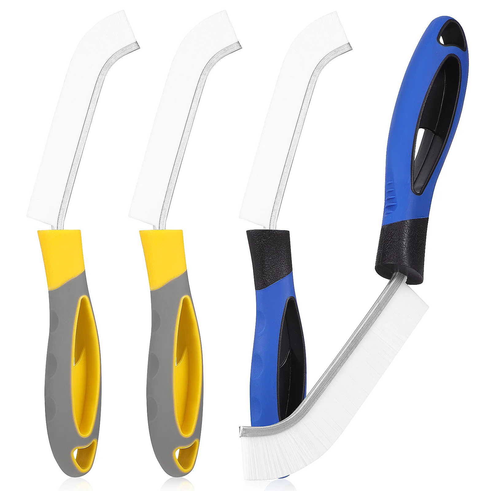 

4 Pcs Gap and Dead Corner Cleaning Brush 4pcs Car Tools Kitchen Sink Scrubber Seam Crevice Cleaner Pp for Household