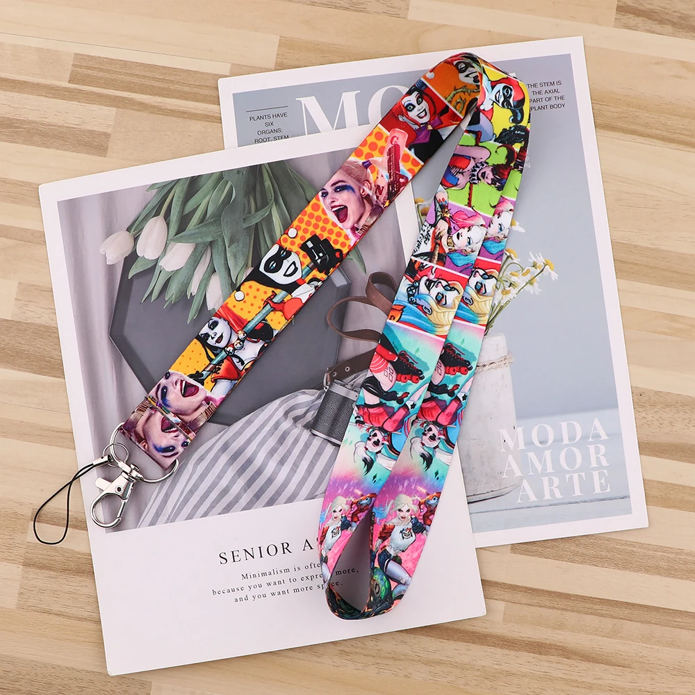 

Flyingbee Movie Figure Funny Clown Lanyard Badge ID Lanyards Mobile Phone Rope Key Lanyard Neck Straps Accessories X2589