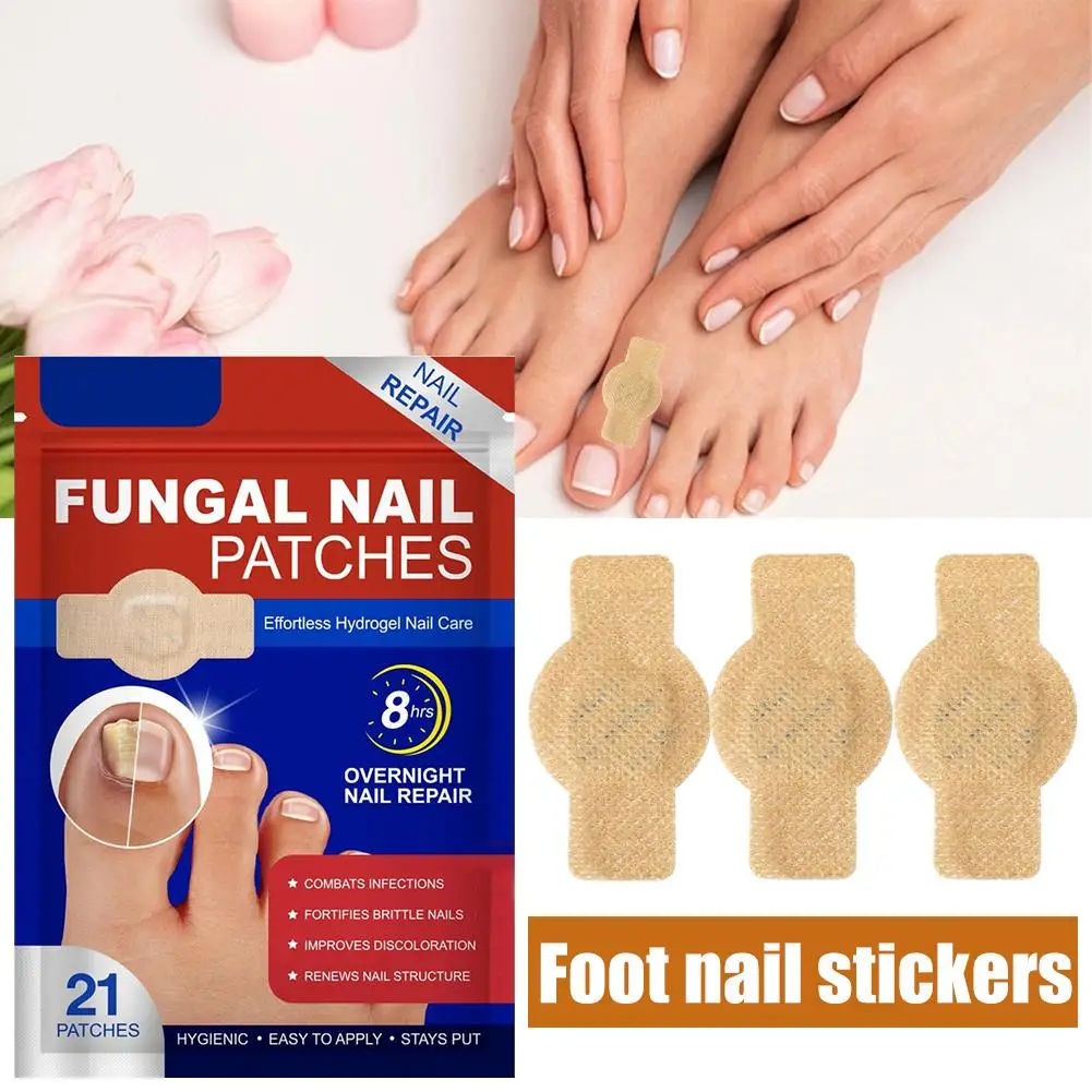 Waterproof Nail Repair Patches for Toenail Fungus Correction