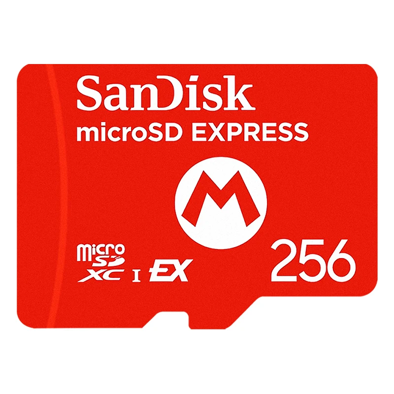 כרטיס SanDisk מקורי microSD EXPRESS עבור Nintendo Switch 2 עד 880Mb/s כרטיס זיכרון מקצועי MicroSDXC EX 256GB