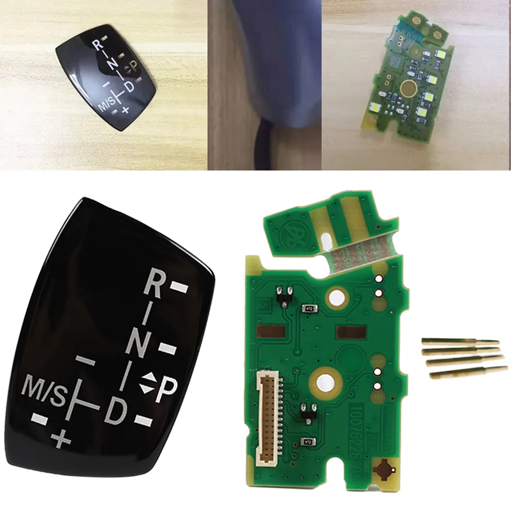 1Set Car Gear Shift Knob Panel With LED Circuit Board For BMW F Series 3 4 5 6 7 X3 X4 X5 X6 Accessories