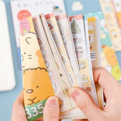 Autocollant Kawaii Scrapbooking, étiquette autocollante décorative, en papier d'écriture, pour Album, journal intime, DIY bricolage, 16 feuilles 