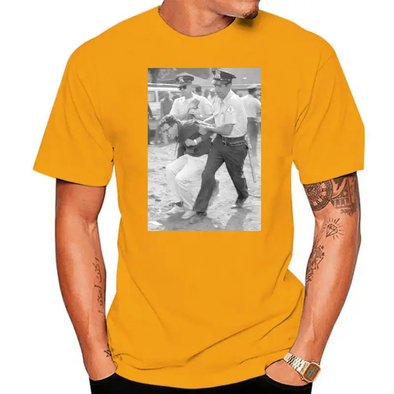 

Bernie Sanders Arrested 1963 MenS T-Shirt Clothing Tee 2022 Fashion Unisex Tee