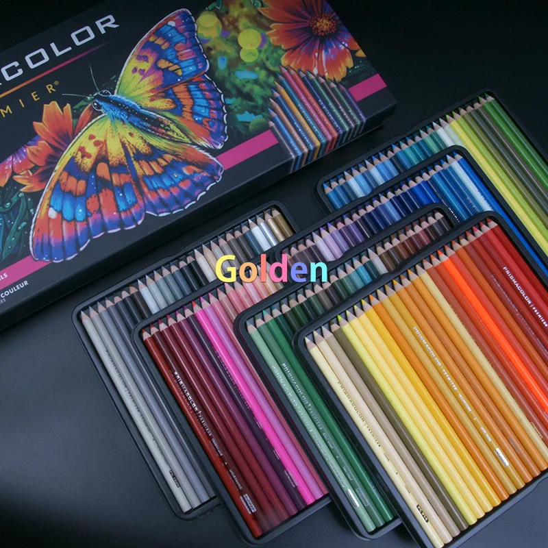Prismacolor Premier Soft Core Colored Pencil Set of 72 150 Assorted Multi  Color,sanford 24 Portrait 36 Soluble Pure Color Strong - AliExpress