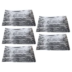5 pcs Outdoor Thermal Blanket Emergency Blanket First Aid Blanket Survival Blankets