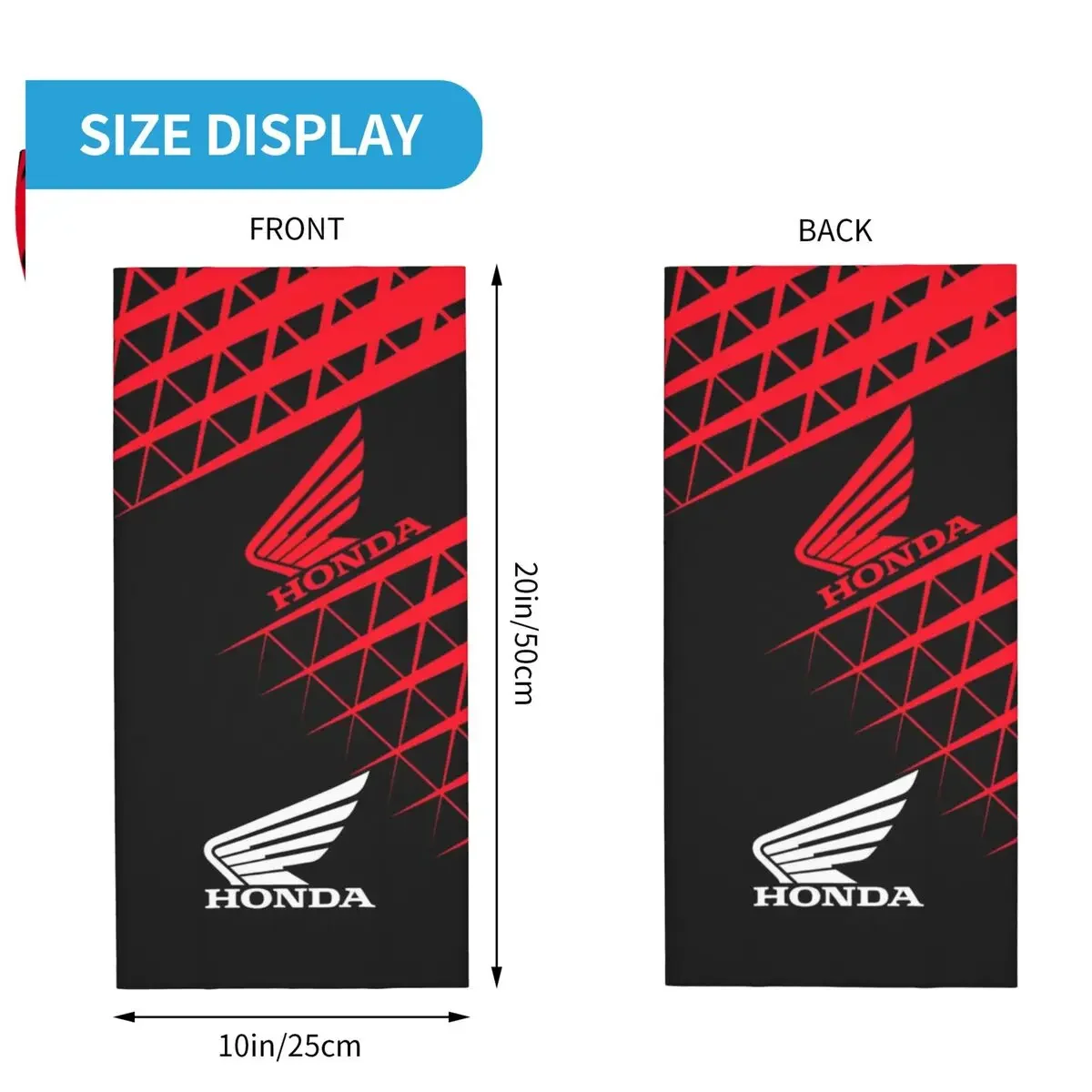 Hondas Racing Corporation Motorcycle Balaclava Running Travel Cycling Mask Anti-UV Seamless Soft Face Masks Summer Cool Scarves 5
