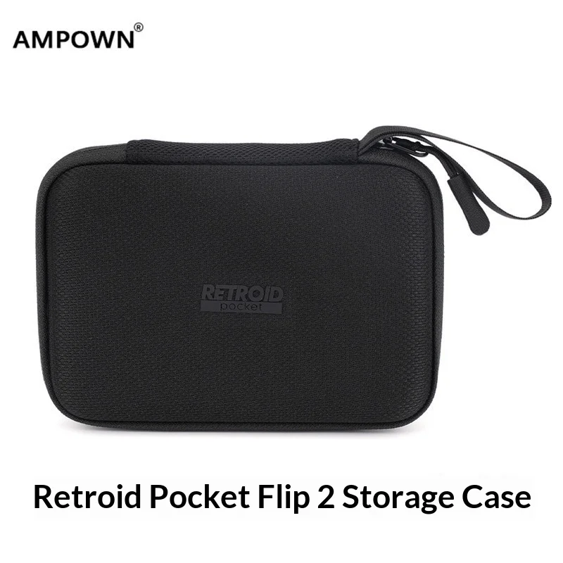 AMPOWN Retroid Pocket Flip 2 게임 콘솔 보관 가방에는 휴대용..