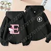 New 2024 Hello Kitty Zipper Hoodie, 26 English Letters, Kawaii Harajuku Pattern, Fashionable Sports Girl Top, Girl Sater Hoodie 6