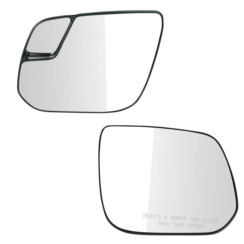 

Power Heated Mirror Glass with Backing Plate LH + RH for GMC 23191158