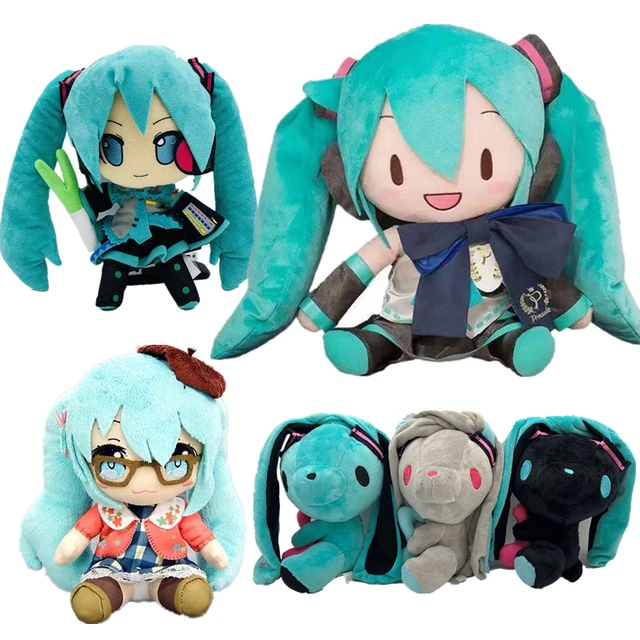 Marionnette en peluche Anime Hatsune Ku pour fille, ornements en peluche  Kawaii, bébé beurre, fête d'anniversaire, décoration de Noël, Japon -  AliExpress