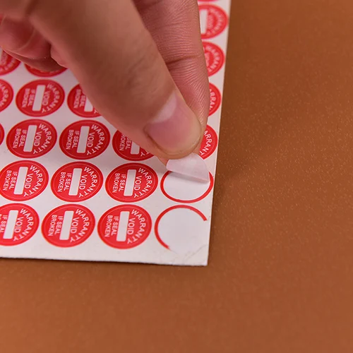 208-Piece Warranty VOID Seal Stickers - 10mm Fragile Security Labels