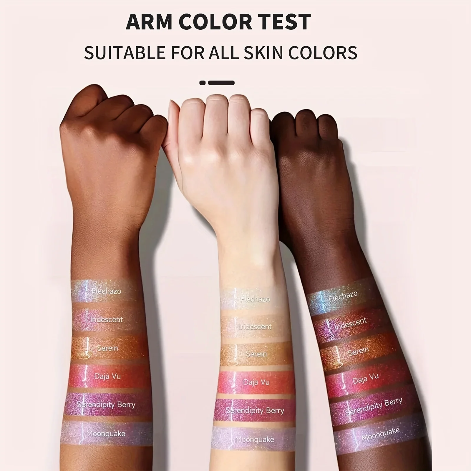 Glitter Lip Gloss, Shimmer Lipstick, Long Lasting Hydrating Moisturizing Non-Sticky and Lightweight Formula Lip Color 6