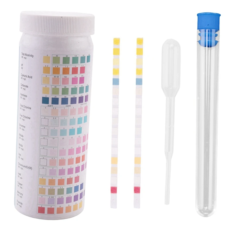 

2 шт., тест-полоски для питьевой воды для домашнего использования