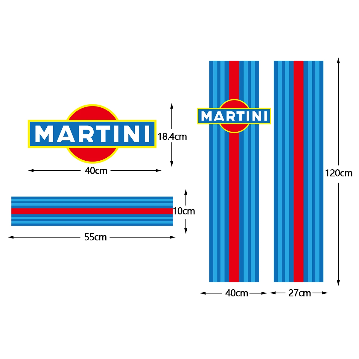 MARTINI 4Pcs